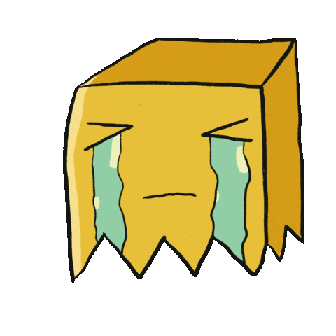 PanderetaMilennial giphyupload sad triste tristeza Sticker