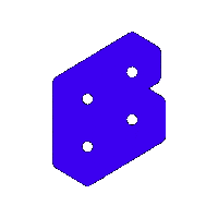 Bb Sticker by Beyond Bouldering