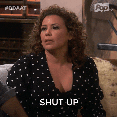 Keep Quiet Shut Up GIF by One Day At A Time