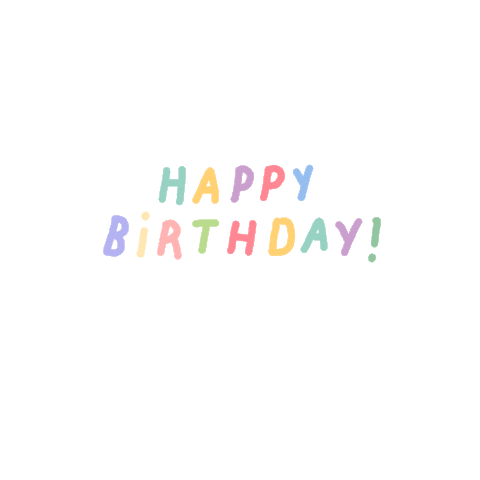 Happy Birthday Sticker