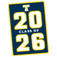 Class Of T Sticker by TrinityCollege