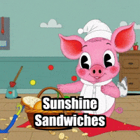 Fun Picnic GIF by The Pigasso