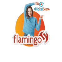 DigitalStoreMed flamingo flamingodigitalstore creditoflamingo Sticker