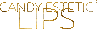 Gold Lips Sticker by CandyEstetic