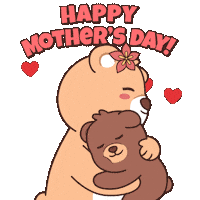 Mothers Day Family Sticker by BEARISH