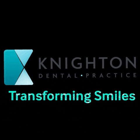 Knightondental smile teeth dentist before and after GIF