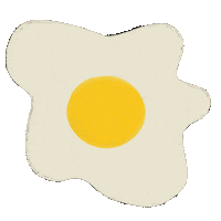 ivyillustration breakfast egg eggs brunch Sticker