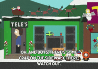 eric cartman christmas GIF by South Park 