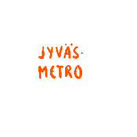 Metro Sticker by Linkki Jyväskylä ry