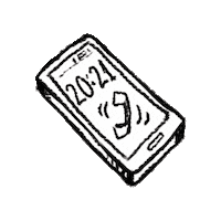 Illustration Phone Sticker