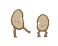 Beans Dancing Sticker