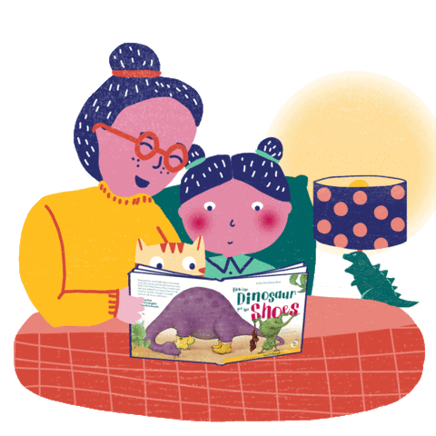 language bedtime Sticker by One Third Stories