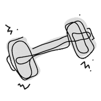 Workout Hari Sticker by Day and Night