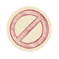 No Entry Stop Sticker by Sozialministerium