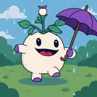 Raining Singing In The Rain GIF by Magic Eden