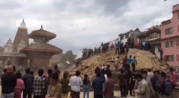 UNESCO Site in Kathmandu Damaged in Earthquake