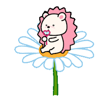 Happy Flower Sticker by PlayDappTown