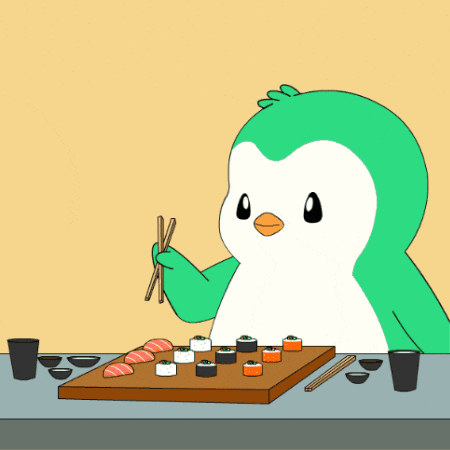 Hungry California Roll GIF by Abster