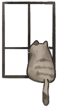Cat Window Sticker
