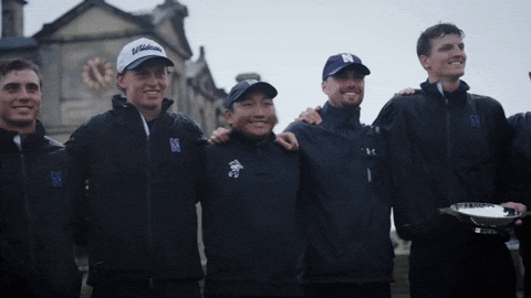 St Andrews Golf GIF by Northwestern Athletics