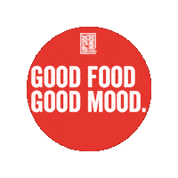 Good Food Good Mood Sticker by Stefan Marquard