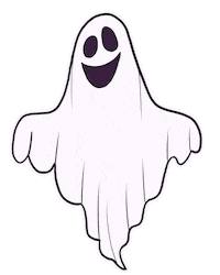 Halloween Ghost Sticker by Decorating Outlet