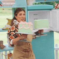 1970S Squat GIF by The Great British Bake Off