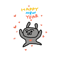 Happy New Year Sticker