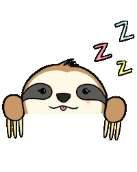 Sleepy Coffee Sticker