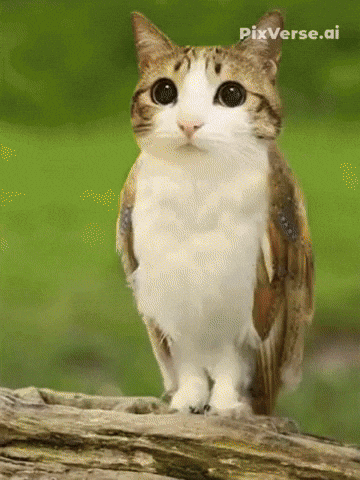 spongeball67 cat meme meow brainrot GIF
