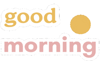 Good Morning Sun Sticker by SarahRaanan