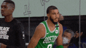 High Five Boston Celtics GIF by NBA