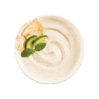 yazalabneh mint dip lebanese garlic Sticker