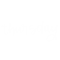 Day Lettering Sticker