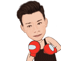 Happy Boxing Sticker