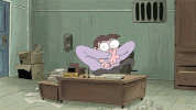 Rachel And Her Grandfather GIF by Cartoon Hangover