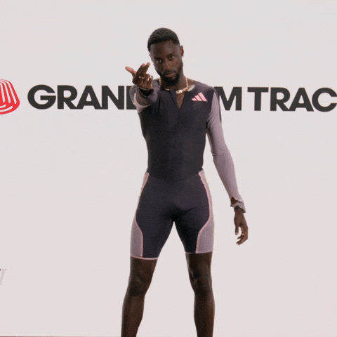 Come Here Track And Field GIF by Grand Slam Track