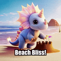 Travel Beach GIF by Divineasaur