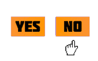 computer no Sticker by Bezcan