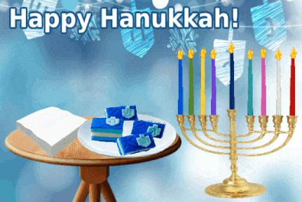 Festival Of Lights Happy Hanukkah GIF