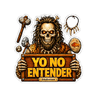 Halloween Entender Sticker