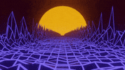 harshpalan loop retro vintage sun GIF