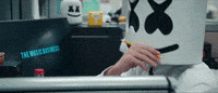 power GIF by Marshmello