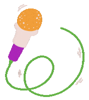 Mic Microphone Sticker