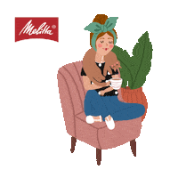 Coffee Woman Sticker by Melitta Brasil