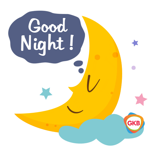 Night Sleep Sticker by GKB