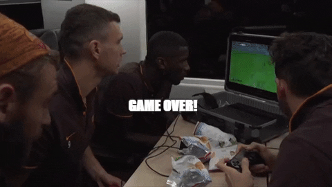 game over GIF by AS Roma