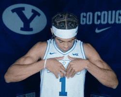 Byu Basketball Sport GIF by BYU Cougars