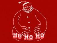 Merry Christmas Santa GIF by Barbara Pozzi