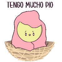 Meideyfriends heart kawaii magic bird Sticker